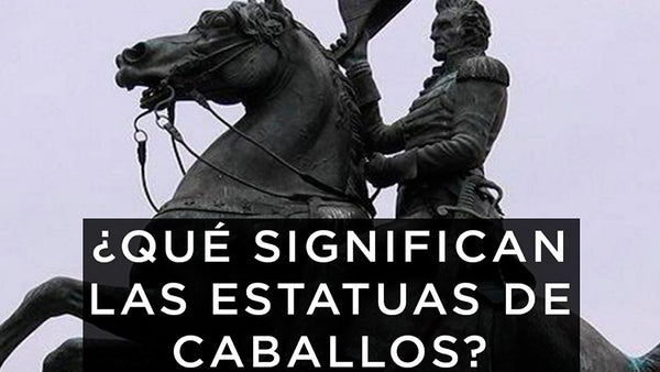 ¿Qué significan las estatuas de caballos?