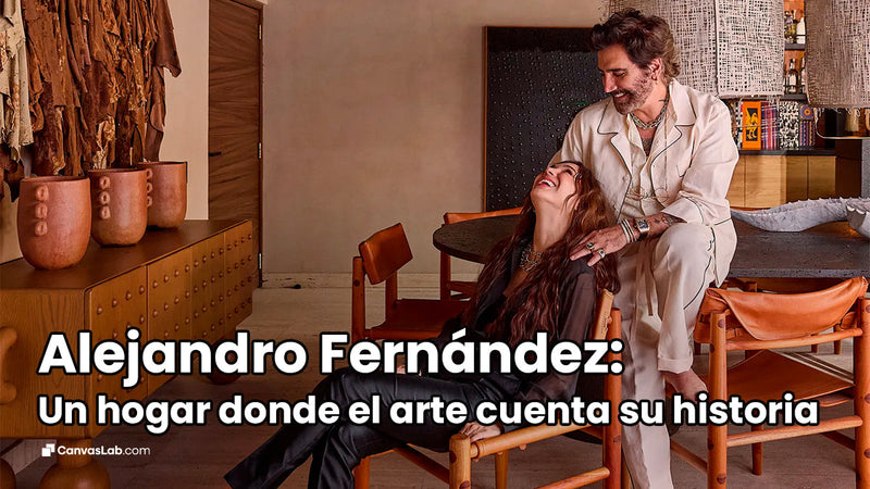 Alejandro Fernández: Un hogar donde el arte cuenta su historia