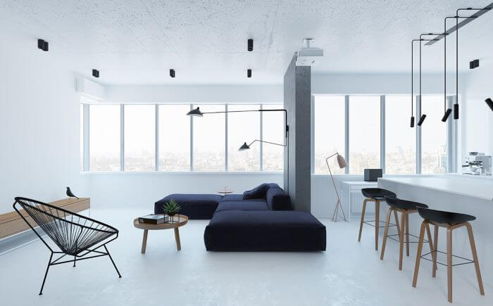 Cómo es una decoración minimalista