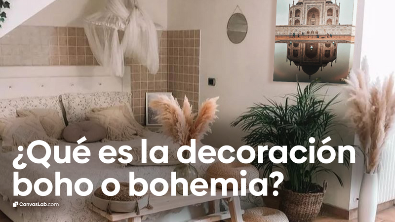 qué es la decoración boho o bohemia