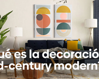  que es la decoración mid century modern