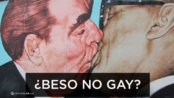 ¿Beso no gay?