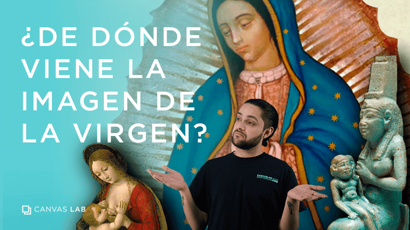 ¿De dónde viene la imagen de la Virgen?