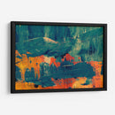 Agua y reflejo naranja | Cuadro decorativo de Canvas Lab