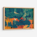 Agua y reflejo naranja | Cuadro decorativo de Canvas Lab