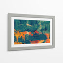 Agua y reflejo naranja | Cuadro decorativo de Canvas Lab