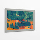 Agua y reflejo naranja | Cuadro decorativo de Canvas Lab
