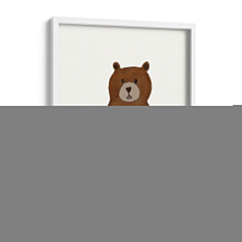 Osito café de acuarela | Cuadro decorativo de Canvas Lab