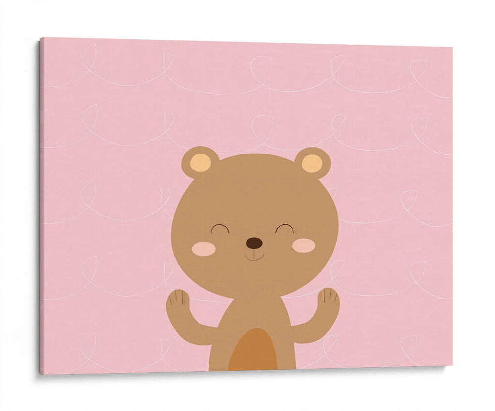 Osito contento | Cuadro decorativo de Canvas Lab