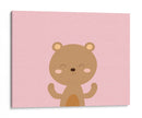 Osito contento | Cuadro decorativo de Canvas Lab