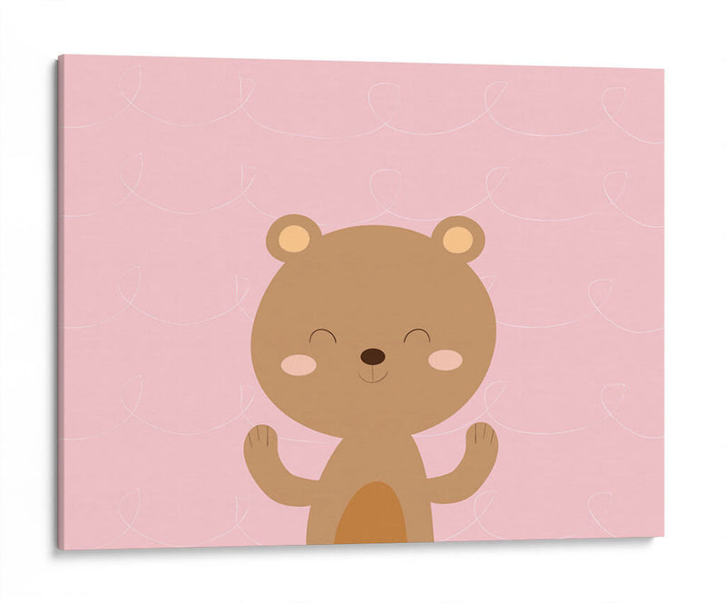 Osito contento | Cuadro decorativo de Canvas Lab