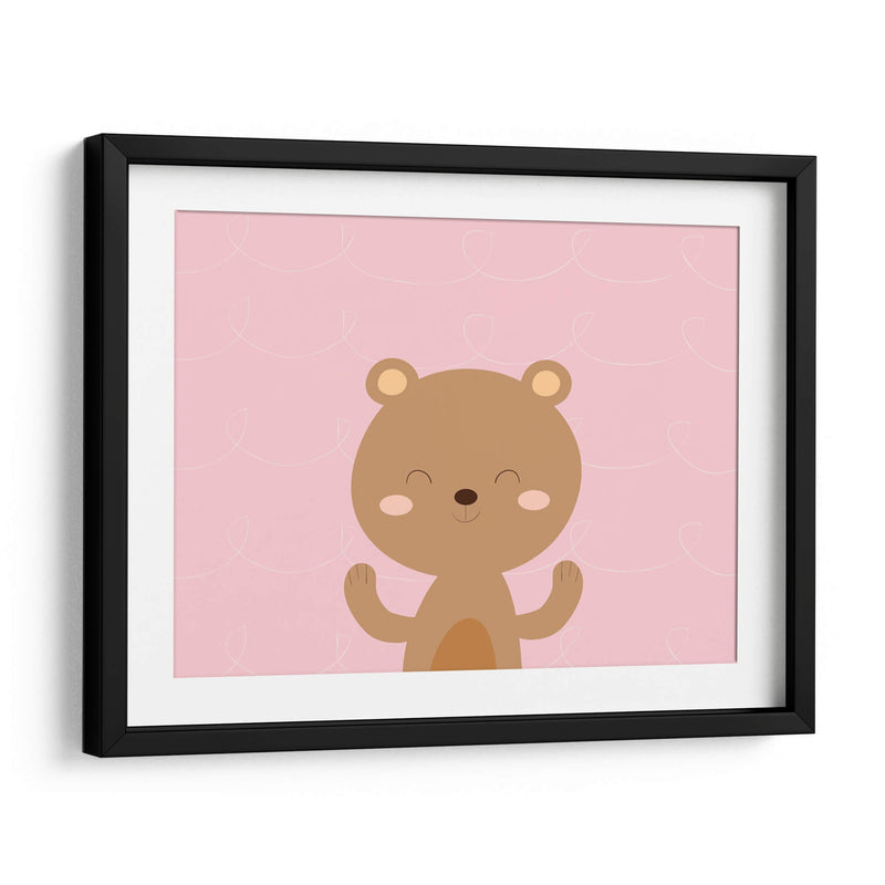 Osito contento | Cuadro decorativo de Canvas Lab