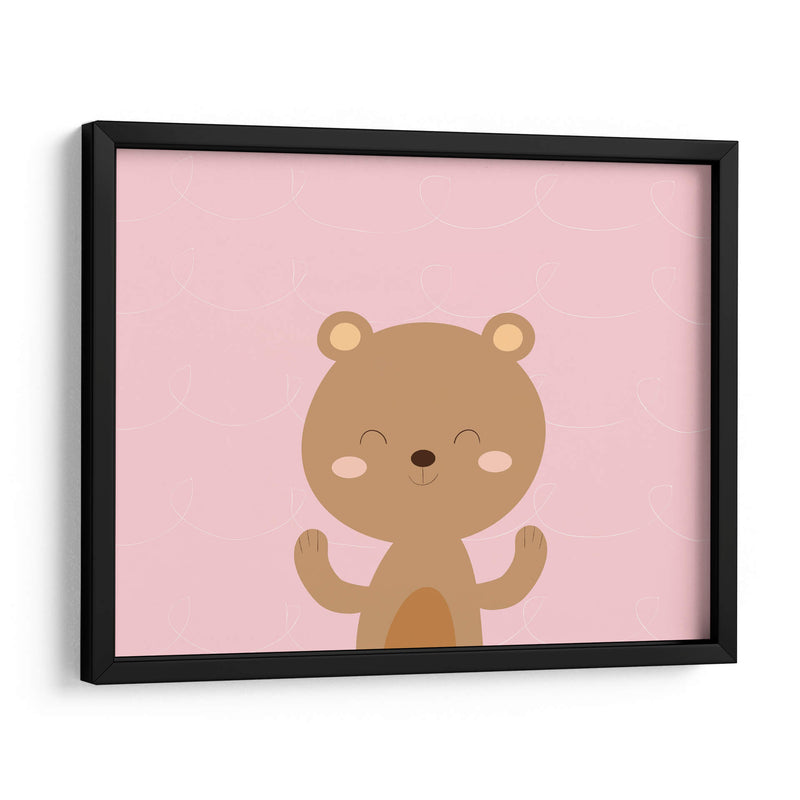 Osito contento | Cuadro decorativo de Canvas Lab