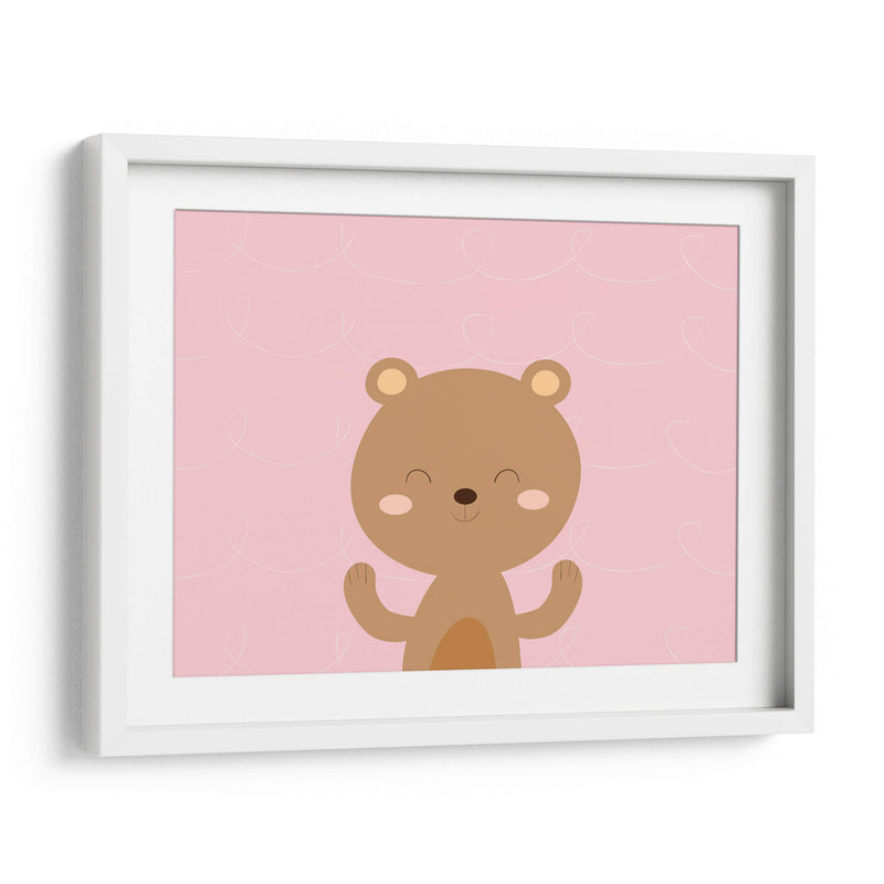 Osito contento | Cuadro decorativo de Canvas Lab