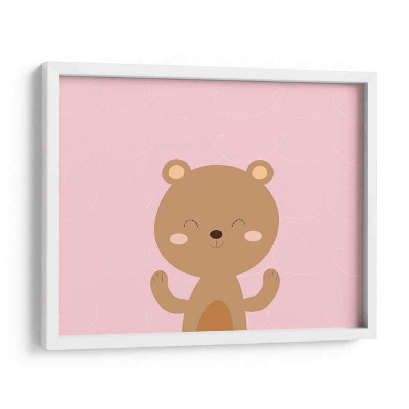 Osito contento | Cuadro decorativo de Canvas Lab