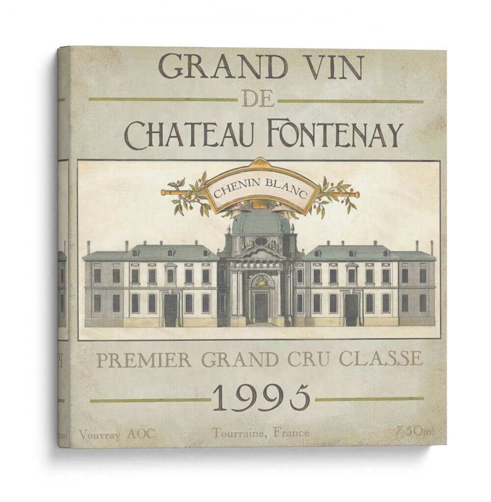 Vintage Wine Labels IX - June Erica Vess | Cuadro decorativo de Canvas Lab