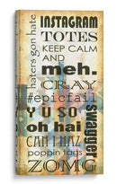 Frases Urbana Chevron II - Vision Studio | Cuadro decorativo de Canvas Lab