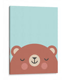 Osito feliz | Cuadro decorativo de Canvas Lab