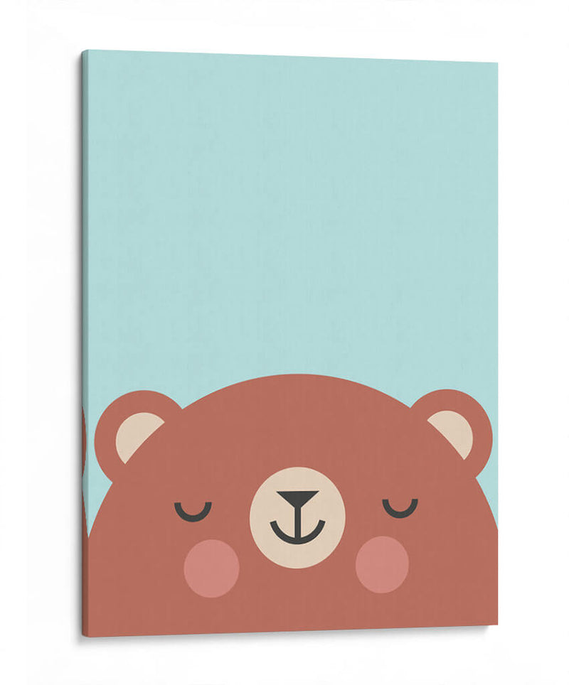 Osito feliz | Cuadro decorativo de Canvas Lab