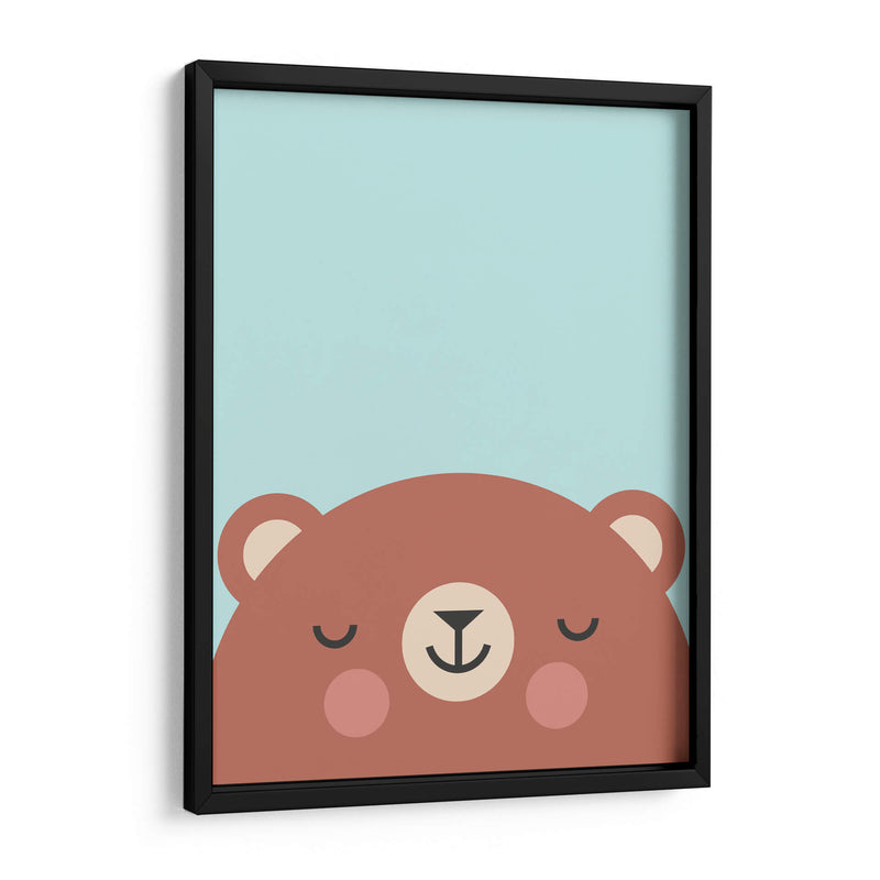 Osito feliz | Cuadro decorativo de Canvas Lab