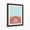 Osito feliz | Cuadro decorativo de Canvas Lab