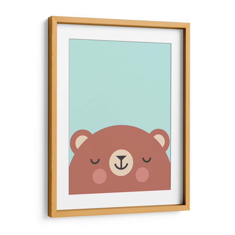 Osito feliz | Cuadro decorativo de Canvas Lab