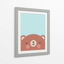 Osito feliz | Cuadro decorativo de Canvas Lab