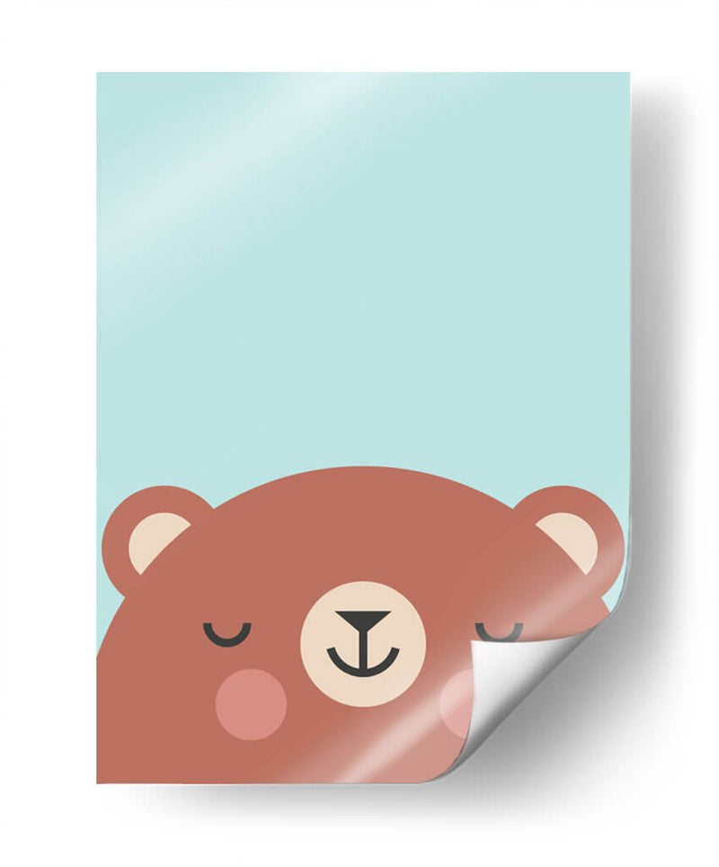 Osito feliz | Cuadro decorativo de Canvas Lab