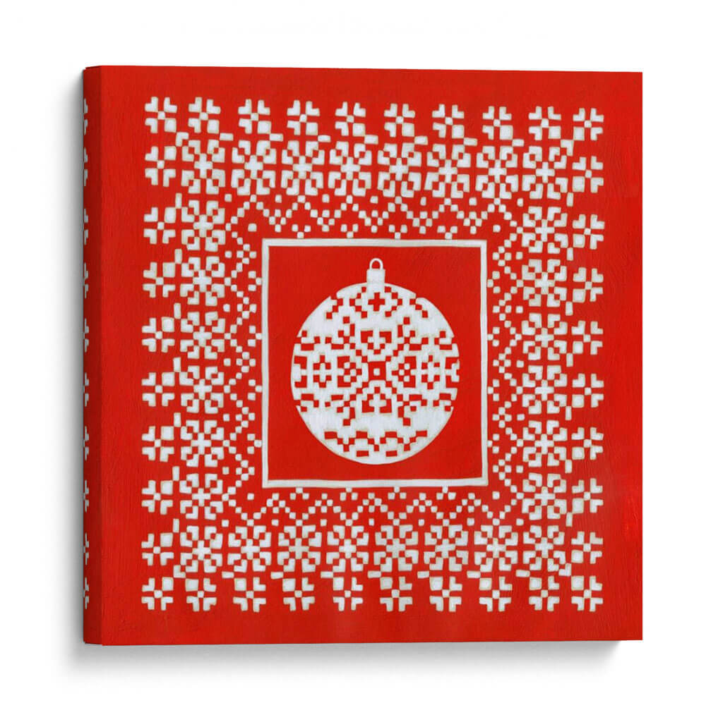 Fair Isle Copo De Nieve III - Chariklia Zarris | Cuadro decorativo de Canvas Lab