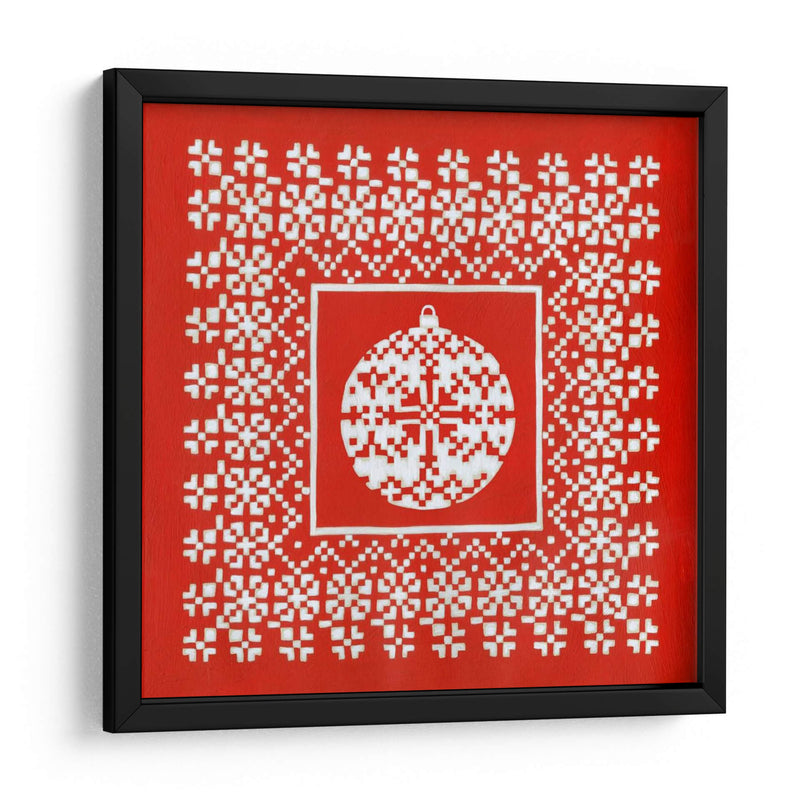 Fair Isle Copo De Nieve IV - Chariklia Zarris | Cuadro decorativo de Canvas Lab