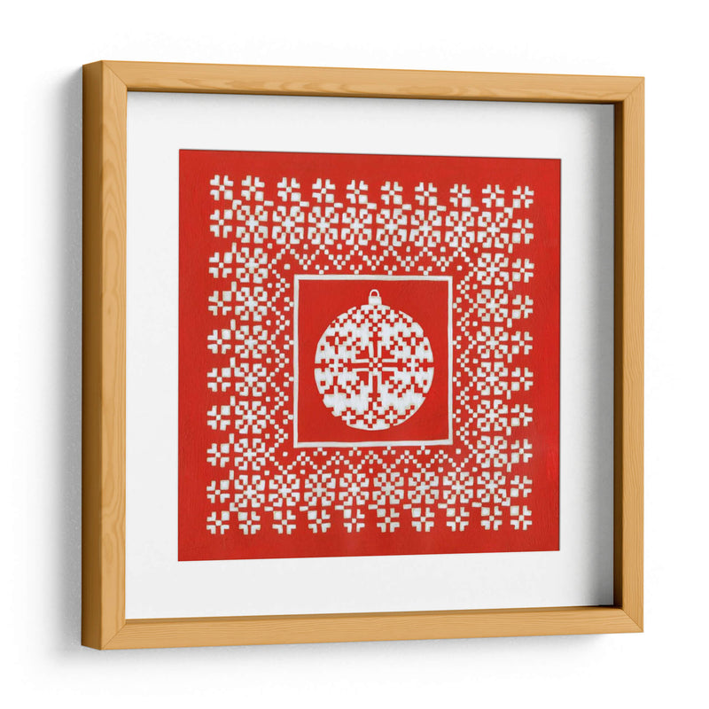 Fair Isle Copo De Nieve IV - Chariklia Zarris | Cuadro decorativo de Canvas Lab