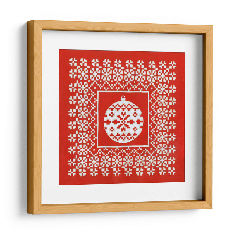 Fair Isle Copo De Nieve V - Chariklia Zarris | Cuadro decorativo de Canvas Lab