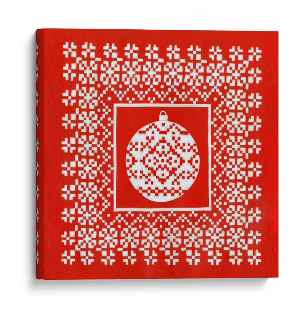 Fair Isle Copo De Nieve VI - Chariklia Zarris | Cuadro decorativo de Canvas Lab