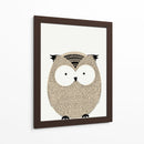 Owl doodle | Cuadro decorativo de Canvas Lab