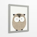 Owl doodle | Cuadro decorativo de Canvas Lab