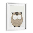 Owl doodle | Cuadro decorativo de Canvas Lab