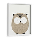 Owl doodle | Cuadro decorativo de Canvas Lab