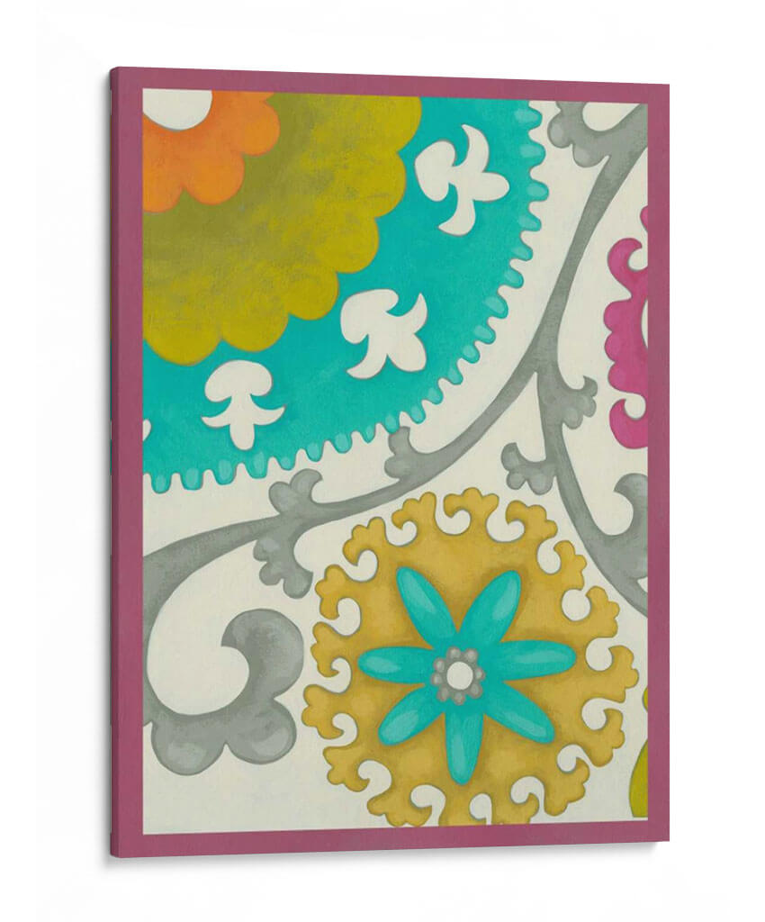 Celebración Suzani V - Chariklia Zarris | Cuadro decorativo de Canvas Lab
