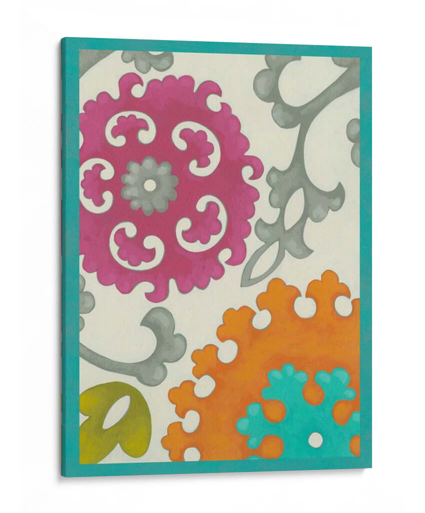 Celebración Suzani VI - Chariklia Zarris | Cuadro decorativo de Canvas Lab