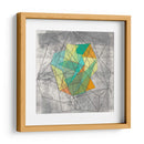 Geomolecule II - Jennifer Goldberger | Cuadro decorativo de Canvas Lab