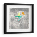 Geomolecule IV - Jennifer Goldberger | Cuadro decorativo de Canvas Lab