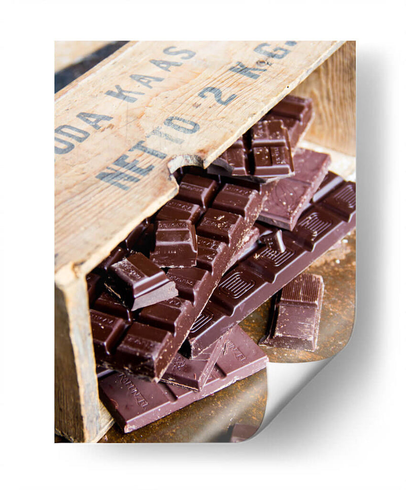 Paquete de chocolate | Cuadro decorativo de Canvas Lab