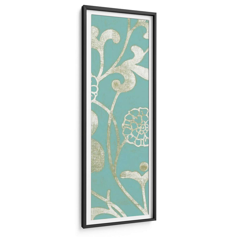 2-Up Teal VIne II - Norman Wyatt Jr. | Cuadro decorativo de Canvas Lab