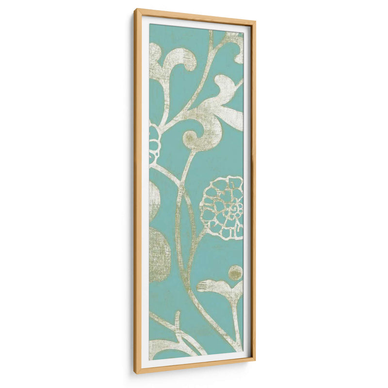 2-Up Teal VIne II - Norman Wyatt Jr. | Cuadro decorativo de Canvas Lab