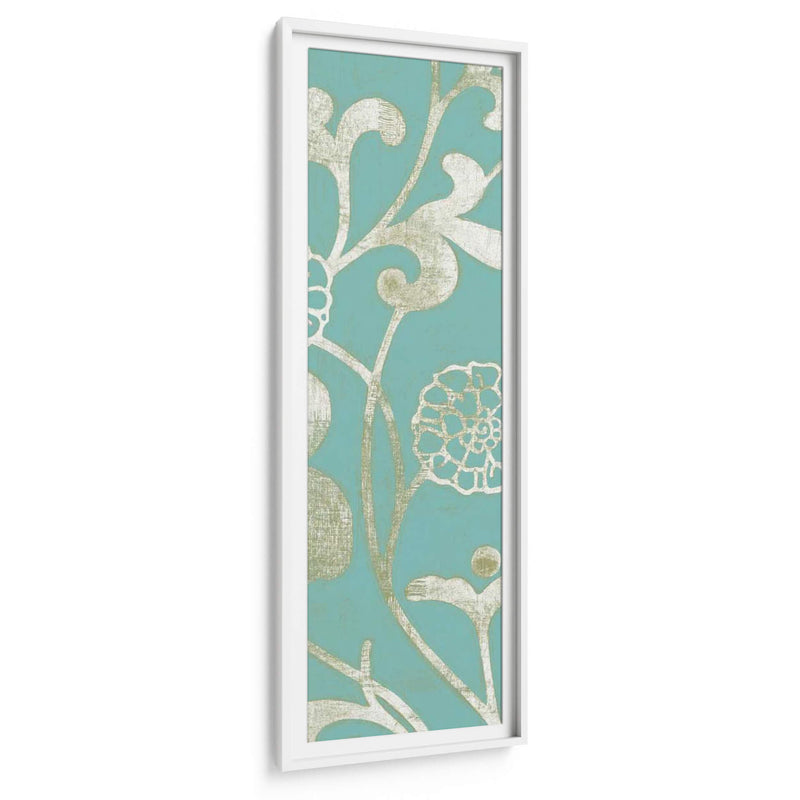 2-Up Teal VIne II - Norman Wyatt Jr. | Cuadro decorativo de Canvas Lab