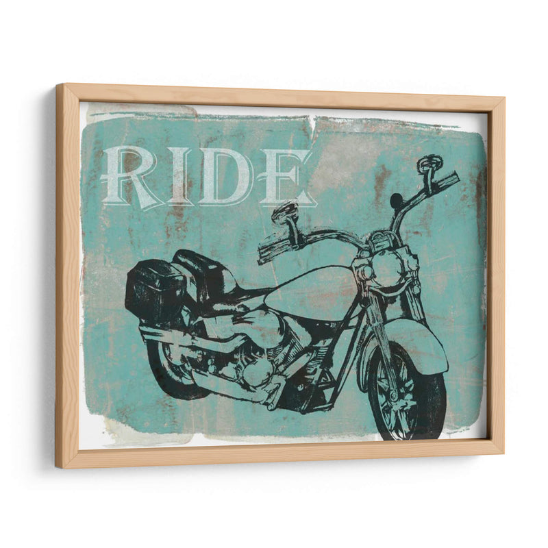 Paseo De La Motocicleta I - Jennifer Goldberger | Cuadro decorativo de Canvas Lab