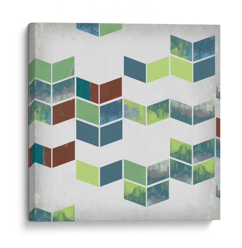 Broken Chevron I - Jennifer Goldberger | Cuadro decorativo de Canvas Lab