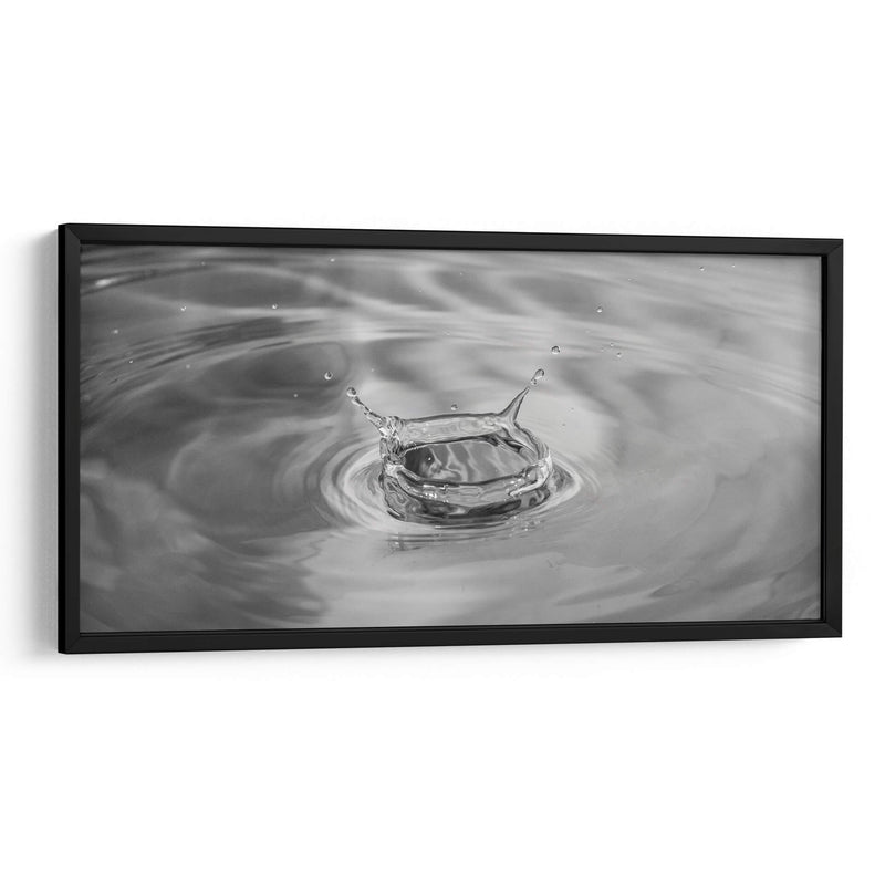 El momento de una gota | Cuadro decorativo de Canvas Lab