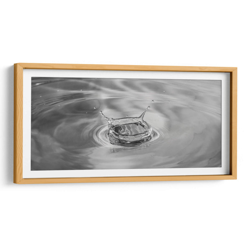 El momento de una gota | Cuadro decorativo de Canvas Lab