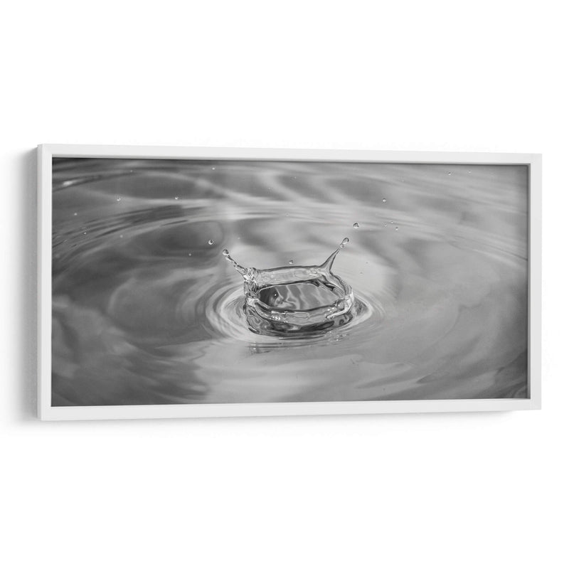 El momento de una gota | Cuadro decorativo de Canvas Lab